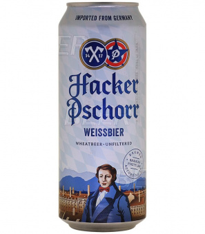 Хакер Пшорр Вайсбир/hacker Pschorr Weissbier 0,5л.*24
