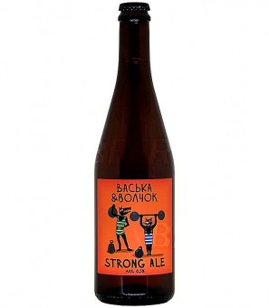 Васька и Волчок Стронг эль/Strong ale 0,75л.*6