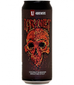 Пивовара Даркнет/4Brewers Darknet 0,45л.*12