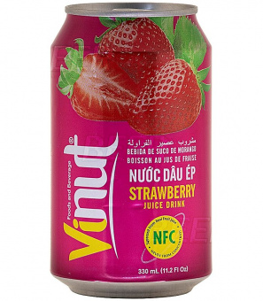 Винут Клубника/Vinut Strawberry 0,33л.*24