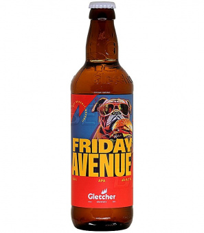 Глетчер Фрайдей Авеню/Gletcher Friday Avenue 0,5л.*12