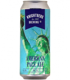 Найтберг Американский Пэйл Эль/Knichtberg American Pale Ale 0,45л.*20