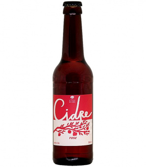 Василеостровское Сидр Игристый Розе Полусладкий/La Valle du Cidre Rose 0,33л.*12