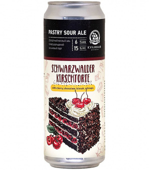 Кулинар Шварцвальдский Вишневый торт/Schwarzwalder Kirschtorte 0,45л.*20