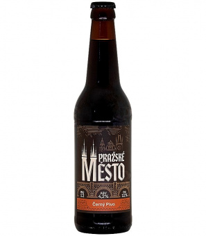 Василеостровское Пражске Место Черне/Prazske Mesto cerny 0,45л.*12