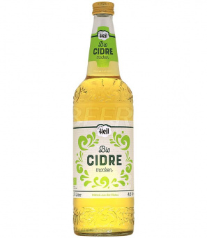 Сидр Кельтерей Хейл Био Сидр яблочный трокен/Kelterei Heil Bio Cidre trocken 0,75л.*6