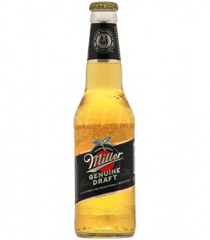 Миллер Джениун Драфт (Чехия)/Miller Genuine Draft 0,33л.*24