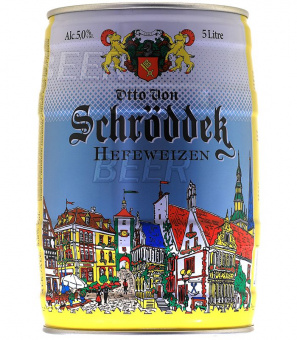 Отто фон Шрёддер Пшеничное/Otto Von Schrodder Hefeweizen 5л.