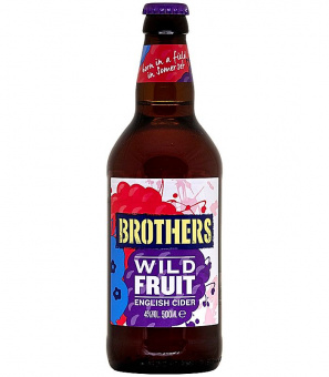 Бразерс Вайлд Фрут сайдер/Brothers Wild Fruit cider 0,5л.*12