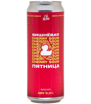 Мэджик Мэсс Вишневая Пятница 0,45л.*12