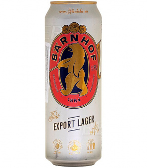 Бернхоф Экспорт Лагер/Barnhof Export Lager 0,568л.*24