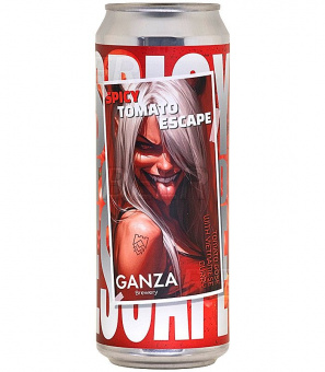 Ганза Спайси Томато Джоурней Ескапе/Ganza Spicy Tomato Escape 0,45л.*20