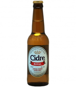 Роял Яблоко Полусухой/Royal Apple Demi-Sec 0,33л.*12