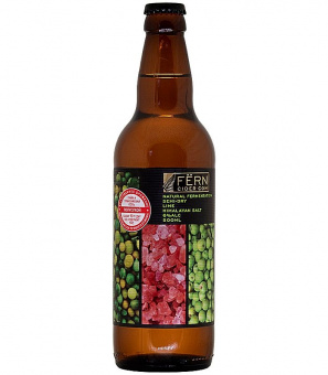 Ферн медовуха Яблочная с лаймом и гималайской солью/Fern lime, himalayan salt 0,5л;*6