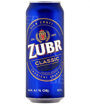 Зубр Классик/Zubr Classic 0,5л.*24