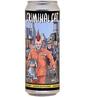 Параноя Бревери Криминал Кэт/Paranoia Brewery Криминал Кэт 0,45л.*20