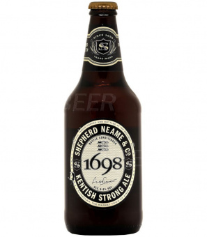 Шеперд Ним Кентиш Стронг Эль 1698/Shepherd Neame 1698 Kentish Strong Ale 0,5л.*8
